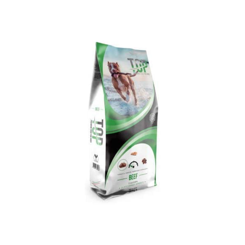 توب اكل جاف كلاب لحم 10 كغ