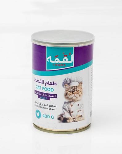 معلبات لقمة قطع الدجاج في المرق طعام رطب 400ج