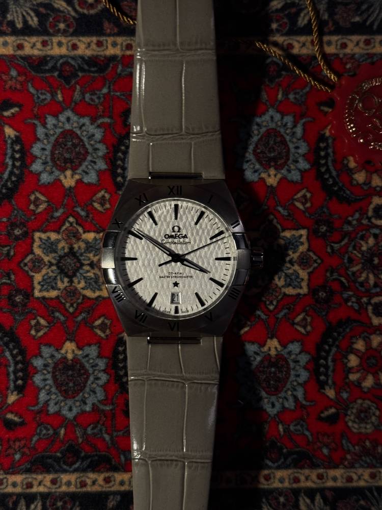 Omega constellation silk dail