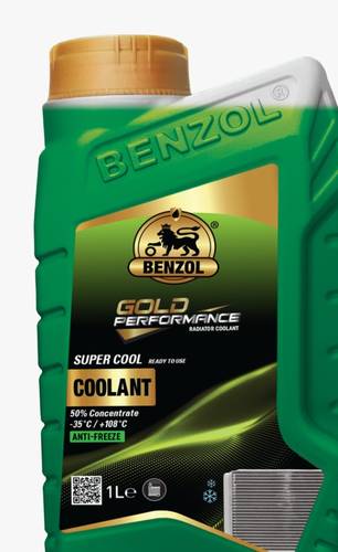 Coolant green 50-50% 4L
