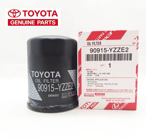فلتر زيت تويوتا اصلي 90915-YZZE2