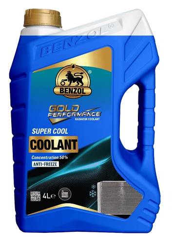RADIATOR COOLANT 50%  ماء راديتر أزرق 50% 4 لتر