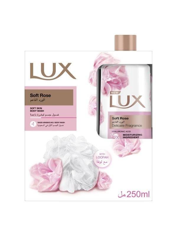 لوكس 250 مل + ليفة