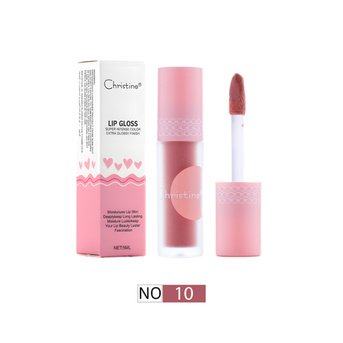 ملمع شفايف كرستين لون رقم (10) CH-L2404