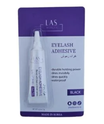 لاس بيوتى غراء رموش عصار اسود 7 جم 