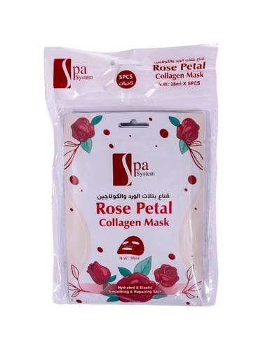 Spa System Face Mask Three Roses Collagen 5x28 ml