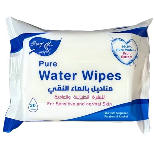 مناديل بالماء النقي عرايس 30 حبة