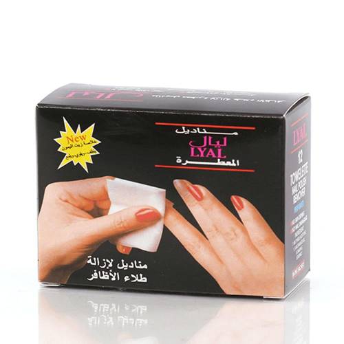 ليال مناديل مزيل مناكير - ٢٤ حبه  LU-108