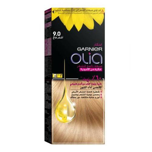 غارنييه صبغه شعر اوليا اشقر فاتح 9.0