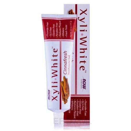 NOW XyliWhite Toothpaste Cinnamon Refresh