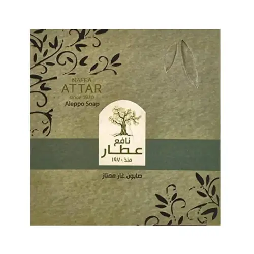 نافع عطار صابون قالب غار طبيعي 4*150 جم 