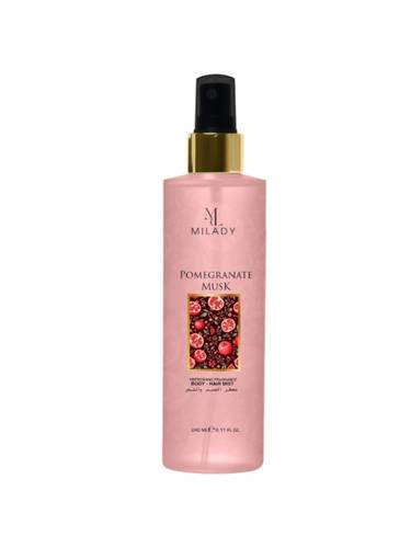 ميليدى معطر للشعر والجسم بمسك الرمان 240 مل