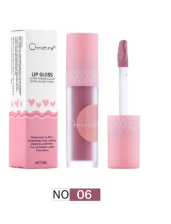 ملمع شفايف كرستين لون رقم (6) CH-L2404