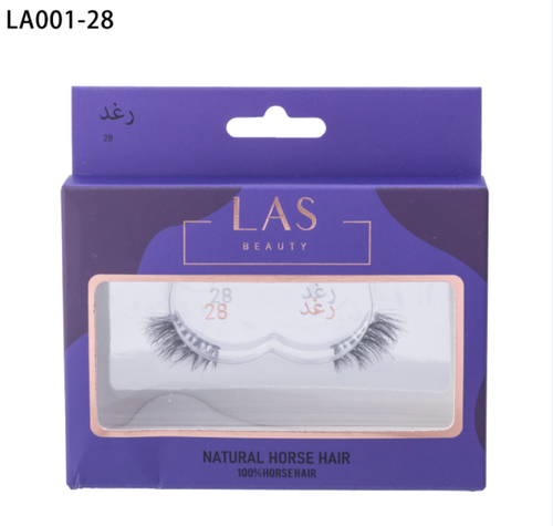 لاس بيوتى رموش طبيعي رغد رقم 28
