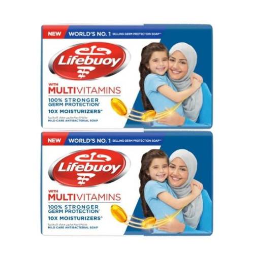 لايف بوى صابون قالب عنايه ناعمه 2*125 جم