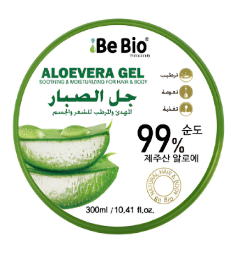 بى بايو جل الصبار والمرطب للشعر والجسم 300 مل