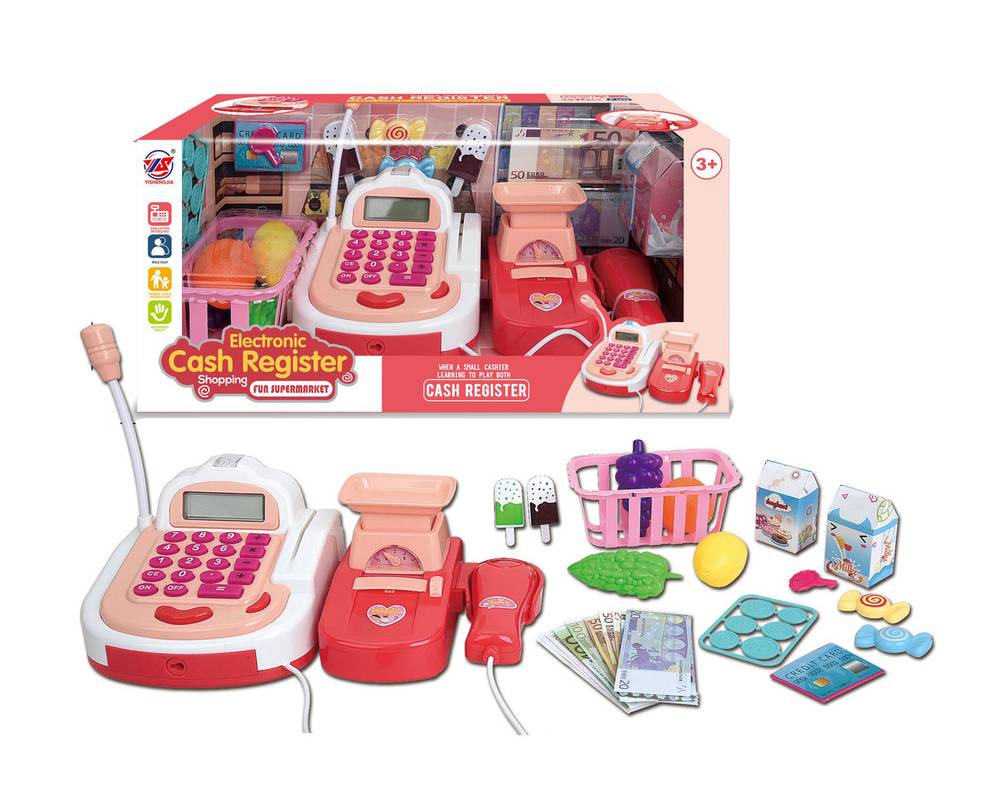  Kids Cash Register Play Set 