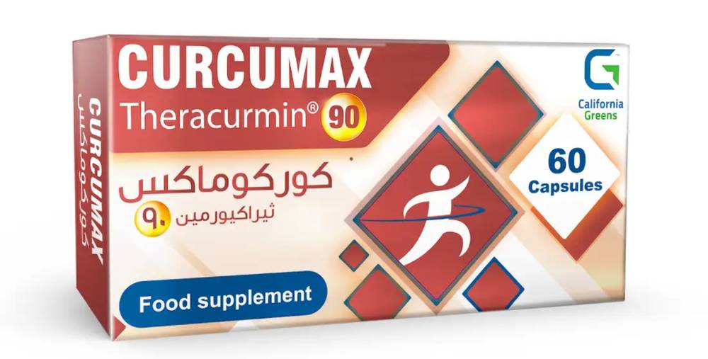 كاليفورنيا جرينز كوركوماكس 90 ملجم 60 كبسولة