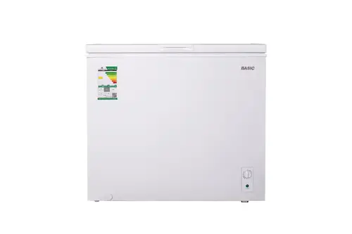   فريزر افقي BASIC م/BCF-M200V مقاس 7 قدم ابيض سعة 198 لتر انفرتر