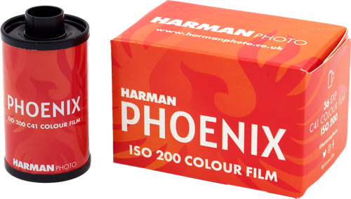 HARMAN technology Phoenix 200 Color Negative Film (35mm Roll Film, 36 Exposures)