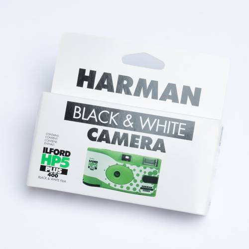 Ilford HP5 Plus B&W Single-Use Film Camera