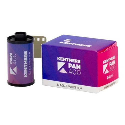 Kentmere Pan 400 Black and White Negative Film (35mm Roll Film, 36 Exposures)
