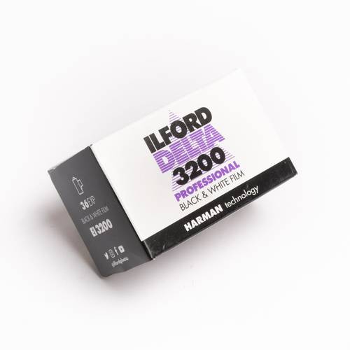Ilford delta 3200 Black & White Negative Film - 35mm - 36 exp
