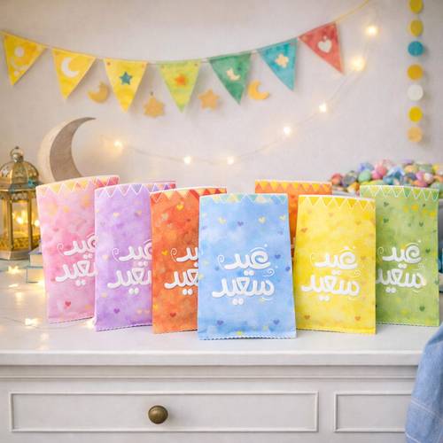 كيس شبس العيد - 12 كيس فارغ