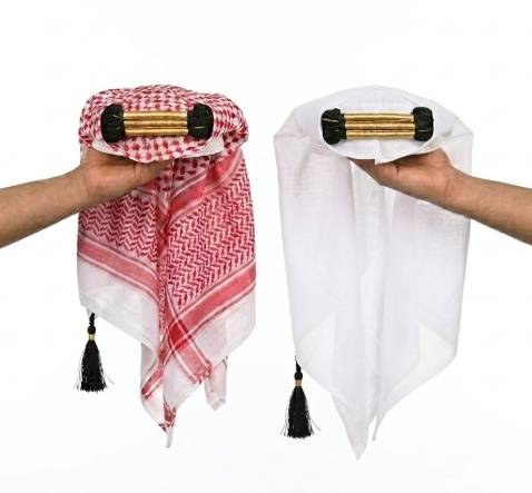 شماغ أو غترة أطفال بعقال مقصب - ثابت