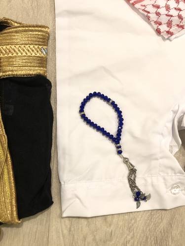 سبحة كرستال - ازرق