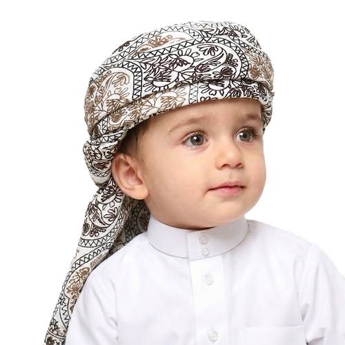 عمامة أطفال (حمدانية ) - شال أبيض 7