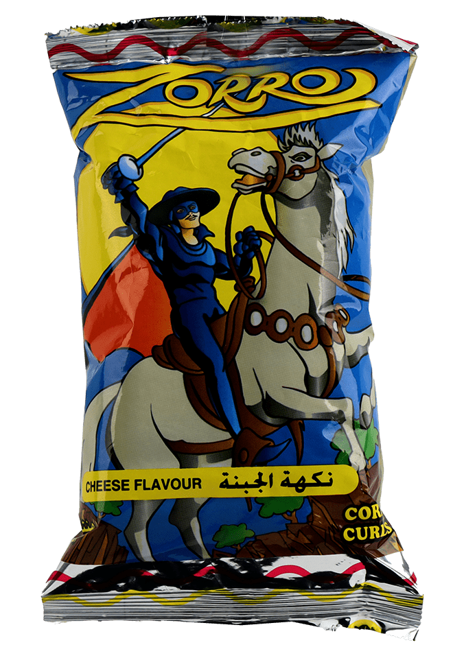 زورو منتفخات الذرة بالجبنة g25