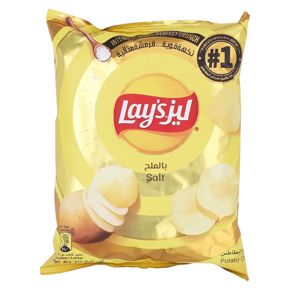 ليز شيبس بالملح