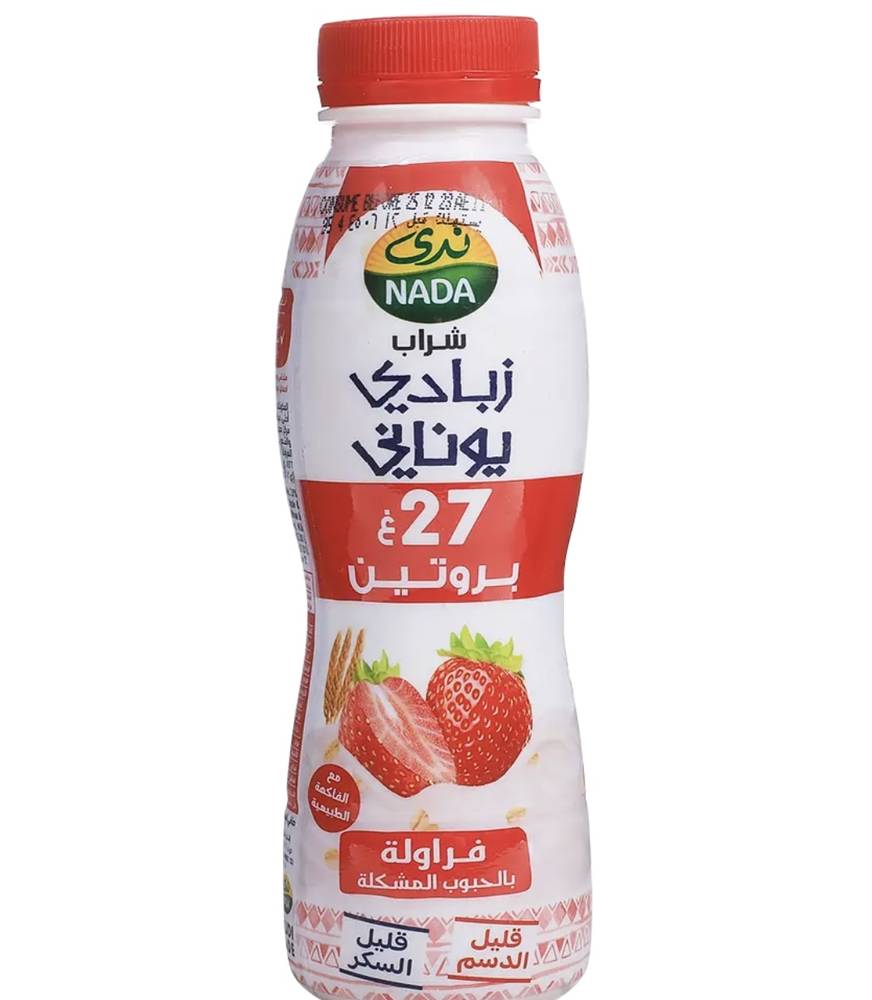 شراب زبادي يوناني فراولة320