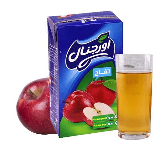 اورجينال عصير التفاح 250 ml