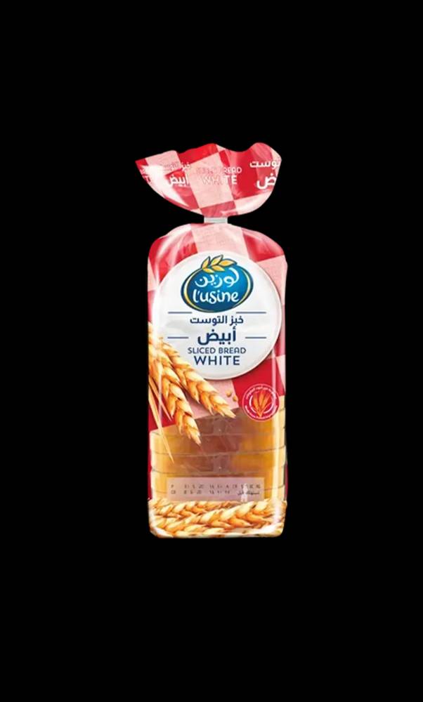 خبز توست أبيض