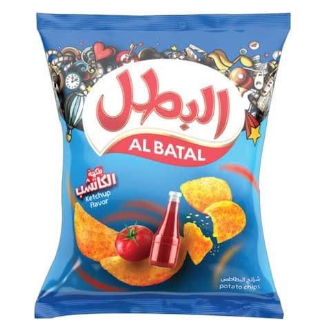 البطل رقائق البطاطس بطعم الكاتشب g110