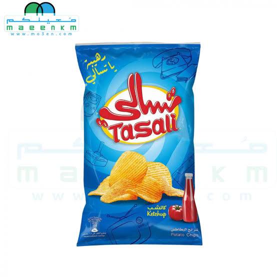 تسالي رقائق البطاطس بالكاتشب g25