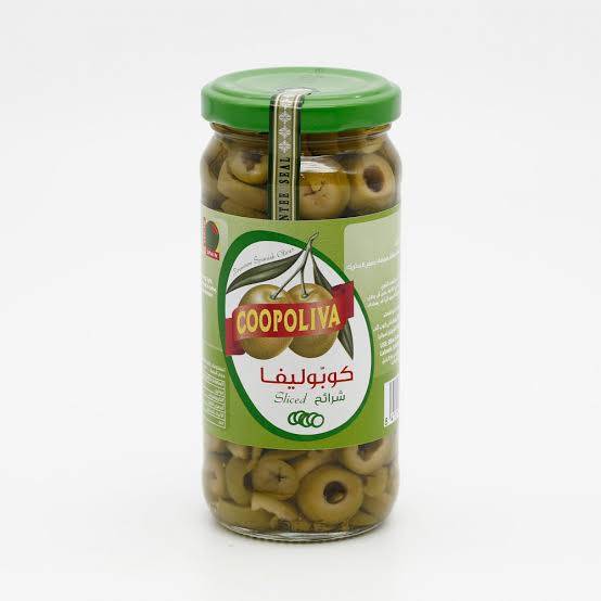 كوبوليفا زيتون أخضر شرائح