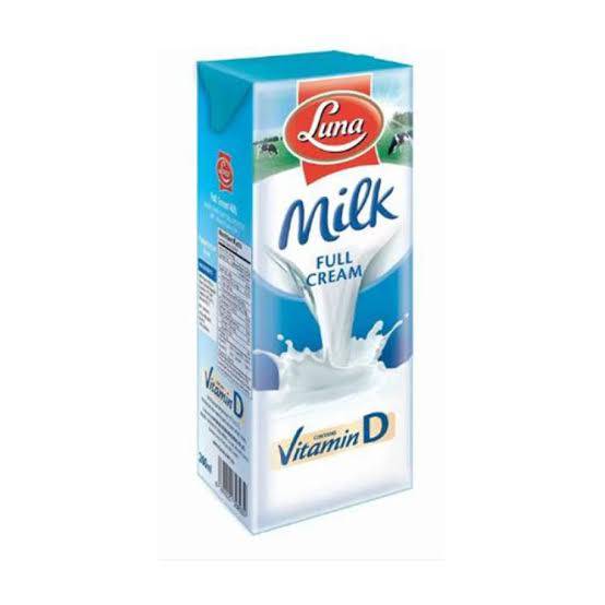 لونا حليب كامل الدسم ml200