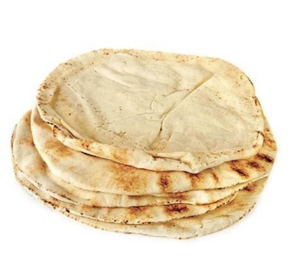 خبز عربي 5حبات
