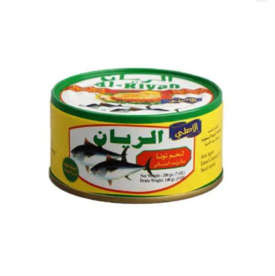 الريان تونة بالزيت النباتي