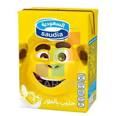 حليب السعودية بالموز 200 ml