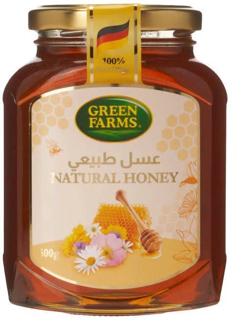 جرين فارمز عسل نحل طبيعي 500 جرام