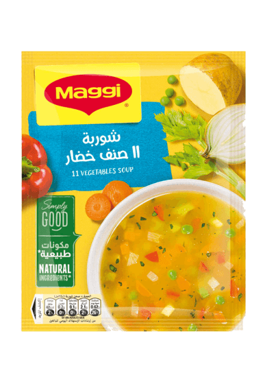 ماجي شوربة 11 صنف خضار
