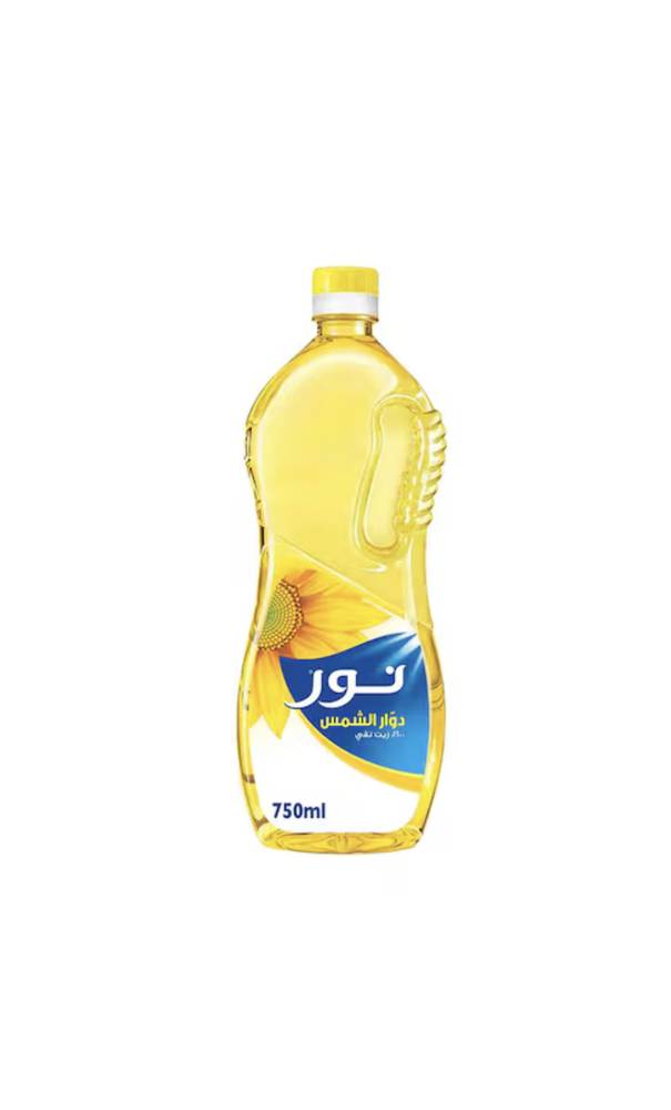 زيت دوار الشمس نور 750مل