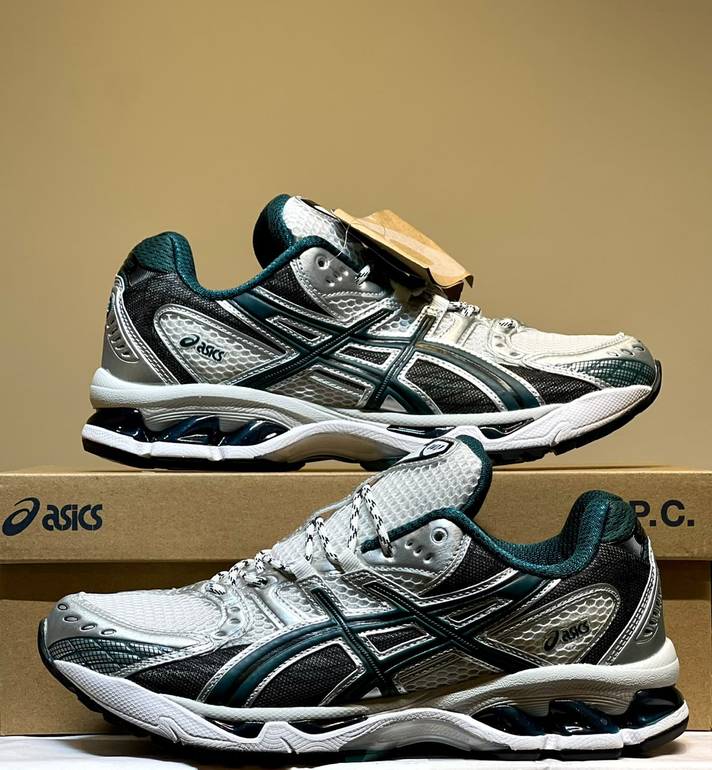 asics Gel Nimbus - White and Green