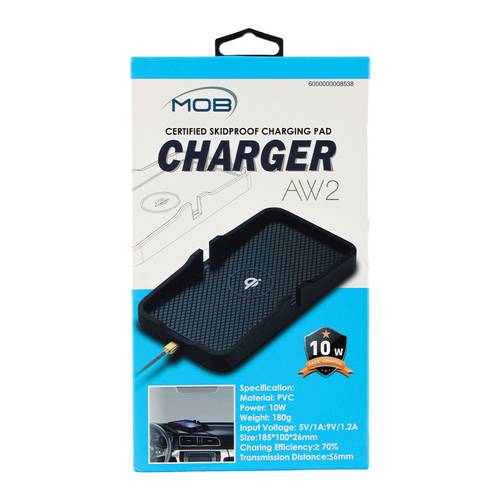 Mobile base with 10-watt MOB wireless charger for the car