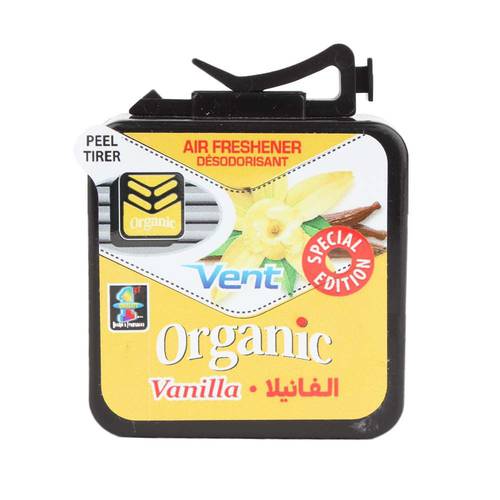 L&D Organic Vent Air Freshener with Vanilla Scent