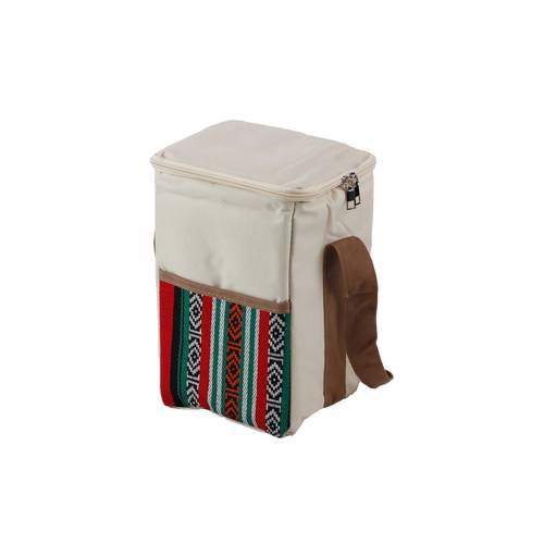 Small thermos bag,  white color – size  30 × 17 × 19 cm